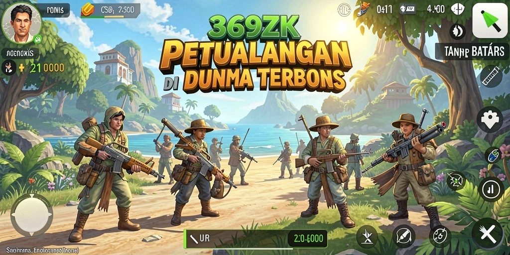 Screenshot gameplay Open World 369ZK menampilkan eksplorasi yang menakjubkan.