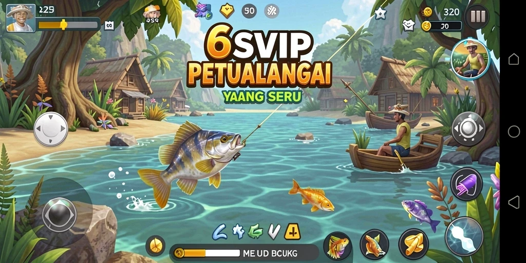 Screenshot menunjukkan pemain menangkap ikan besar di <strong>6SVIP</strong>.