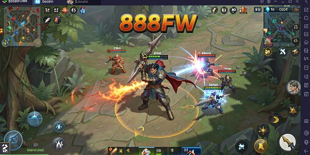 Tampilan gameplay menarik di <strong>888FW</strong> dengan strategi mendalam.
