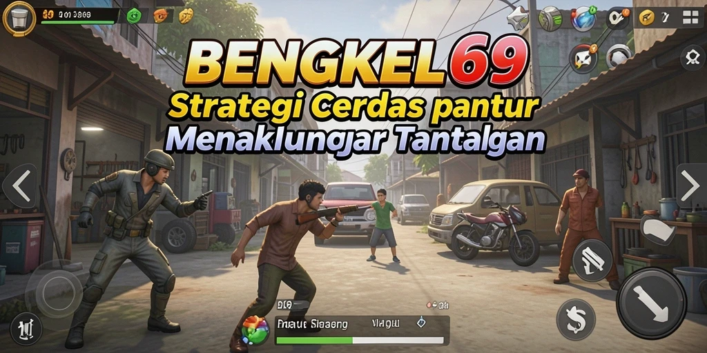 Screenshot gameplay BENGKEL69 menampilkan taktik pertempuran yang menarik.