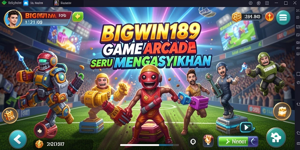 Tampilan gameplay seru dengan berbagai tantangan menarik di BIGWIN189.