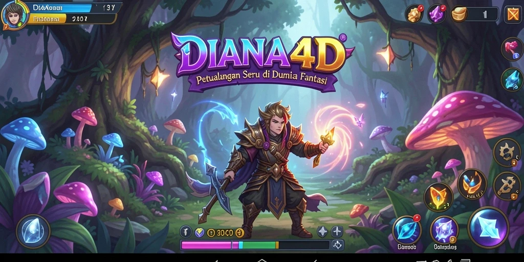 Tampilan gameplay <strong>DIANA4D</strong> yang menakjubkan dan interaktif.