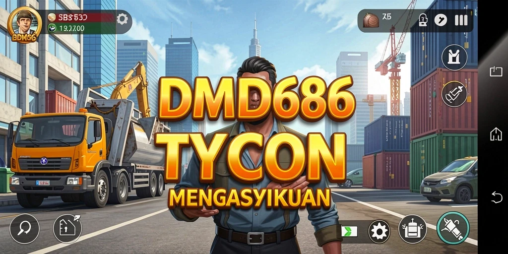 Gameplay DMD686 yang menarik dan menantang dengan elemen Tycoon.