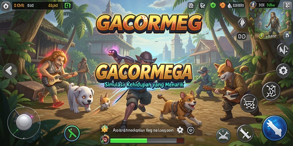 Tampilan gameplay menarik dari GACORMEGA yang menggambarkan aktivitas pemain.
