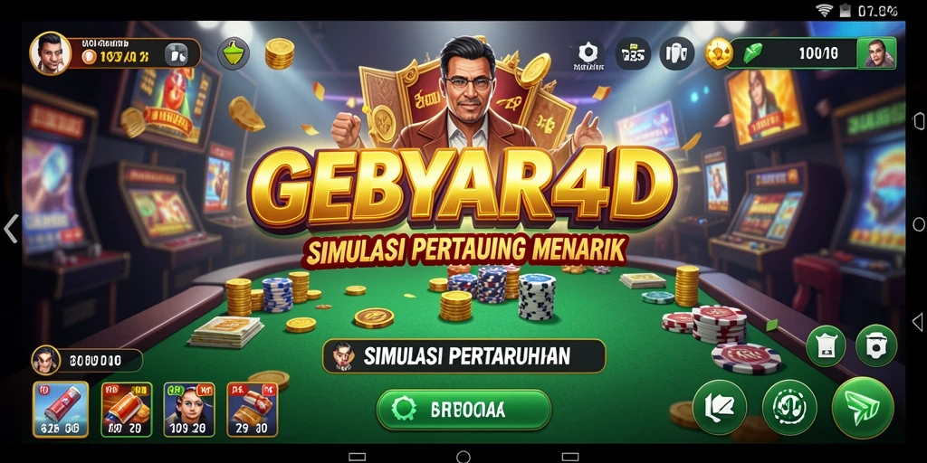 Screenshot GEBYAR4D menampilkan gameplay yang seru dan interaktif.
