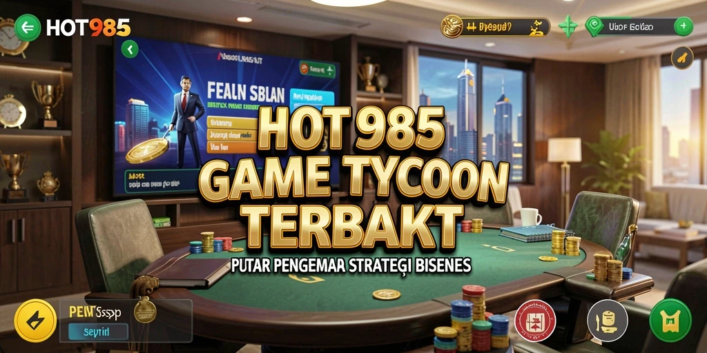 Tangkapan layar HOT985 menampilkan gameplay Tycoon yang menantang.