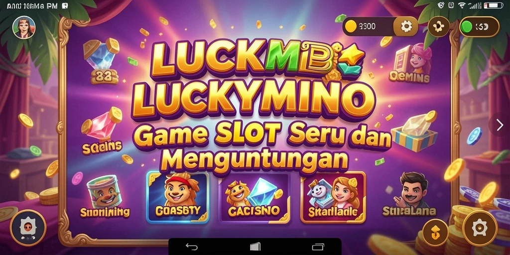 Menampilkan gameplay seru dan grafis menarik dari LUCKYMINO.