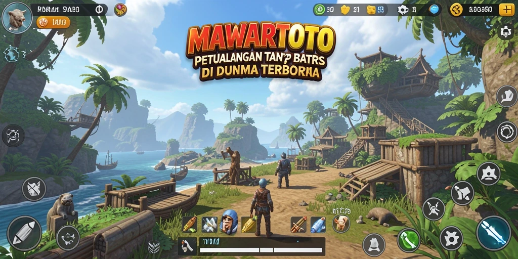 Tampilan menakjubkan dari gameplay dunia terbuka di MAWARTOTO