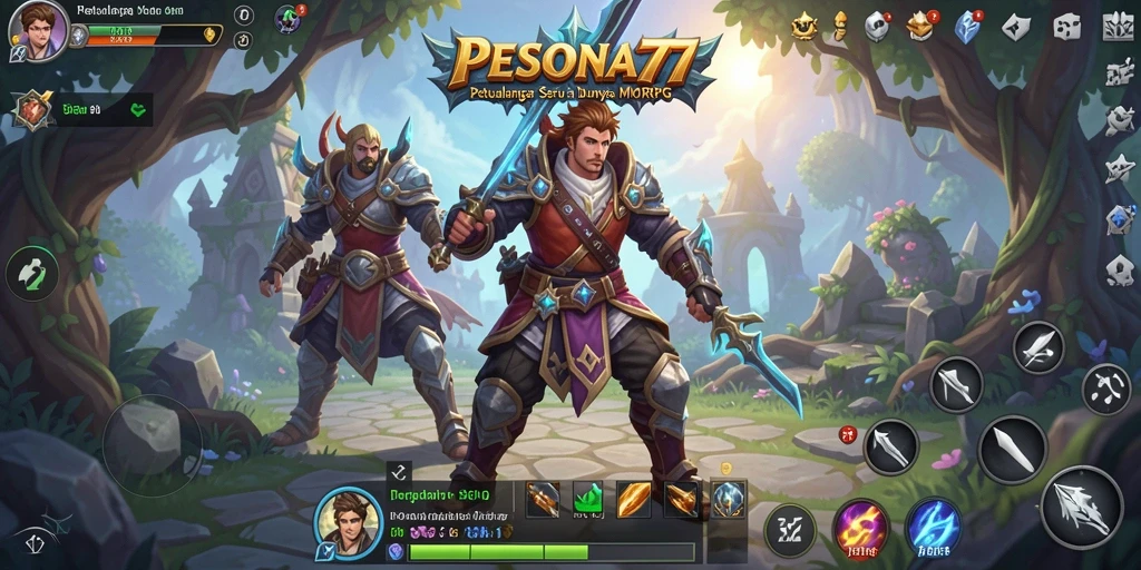 Tampilan gameplay PESONA77 yang memukau dan penuh aksi.