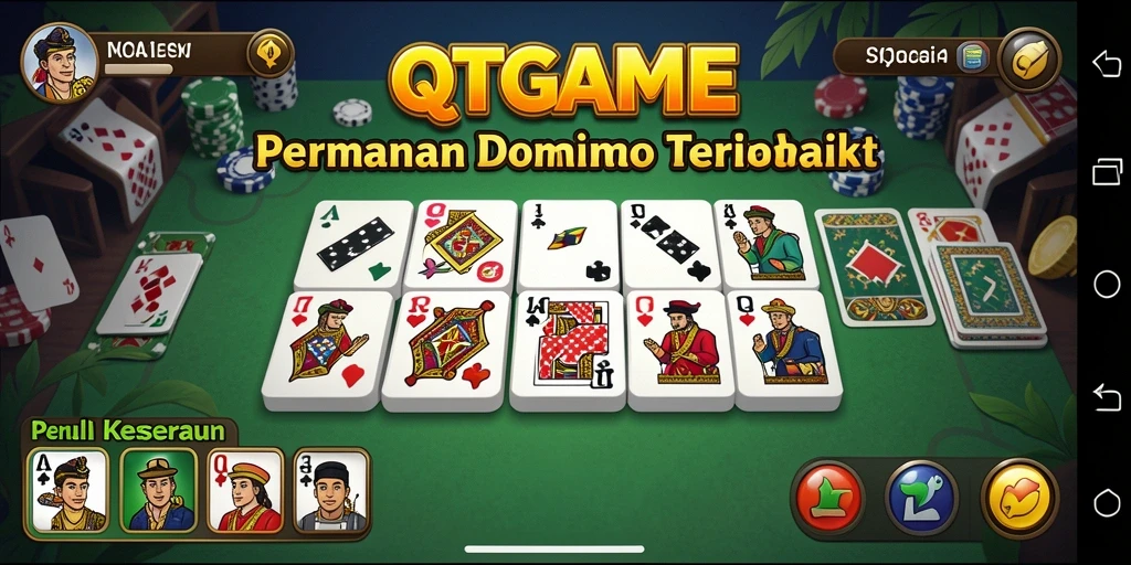 Tampilan gameplay seru dan interaktif dari QTGAME.