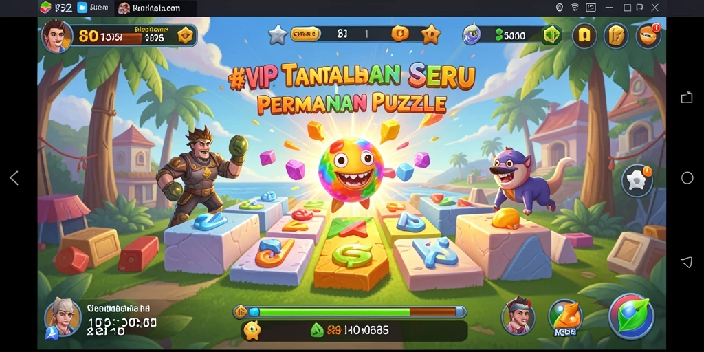 Tampilan gameplay seru dari SVIP2 dengan berbagai teka-teki menarik.