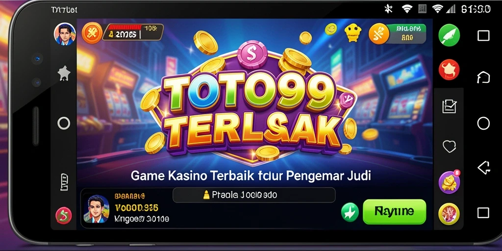 Tampilan screenshot utama TOTO99 menampilkan gameplay Kasino yang mendebarkan.