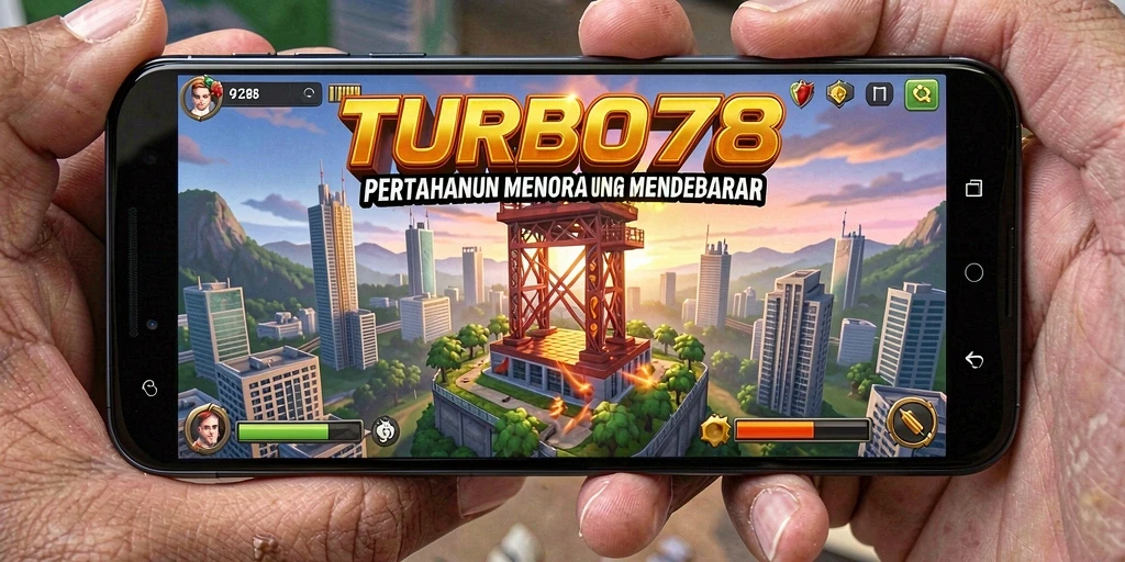 Tampilan gameplay Tower Defense yang menarik dan penuh strategi.