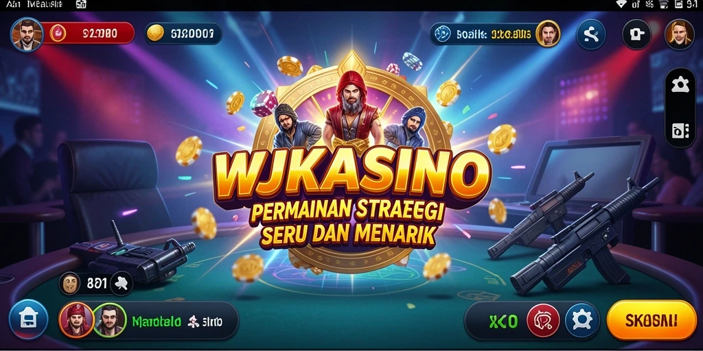 Tampilan permainan WJKASINO yang penuh strategi dan taktik.